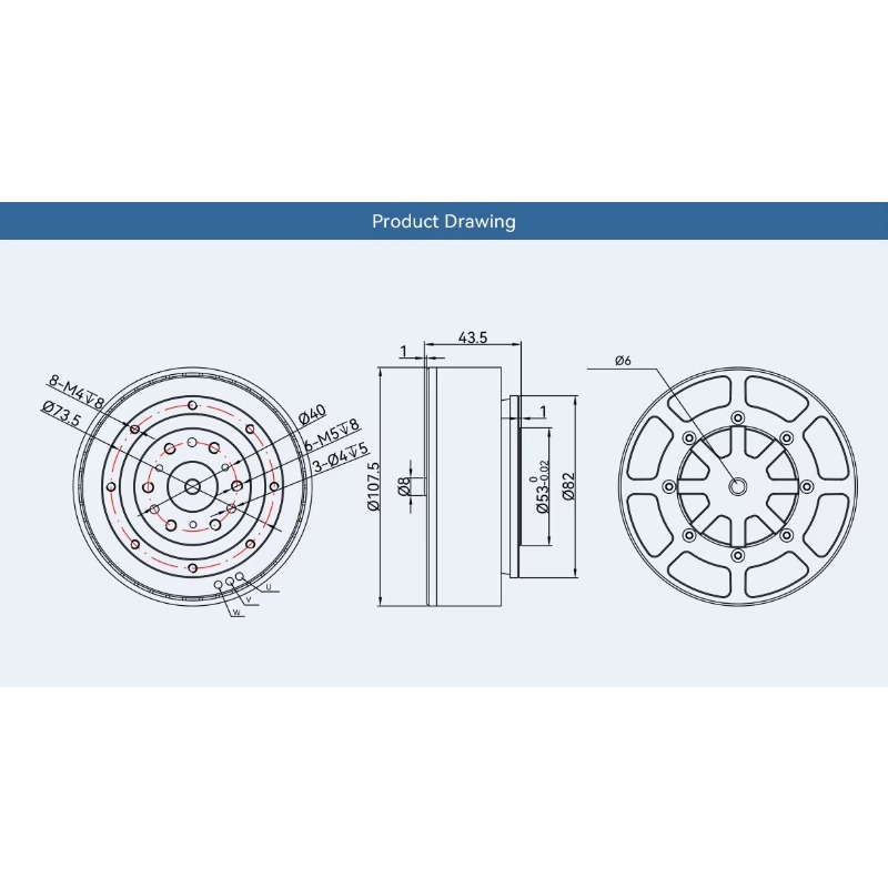 Krachtige 55Nm 48V 700W borste - Bldc Planetary Gear Motor 48V High Torque recensie en prijs
