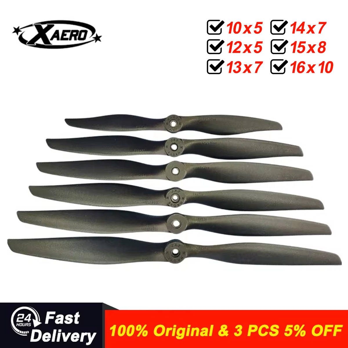XAERO 2PCS Nylon Propeller 10x - Brushless Motor Thrust Test Stand recensie en prijs